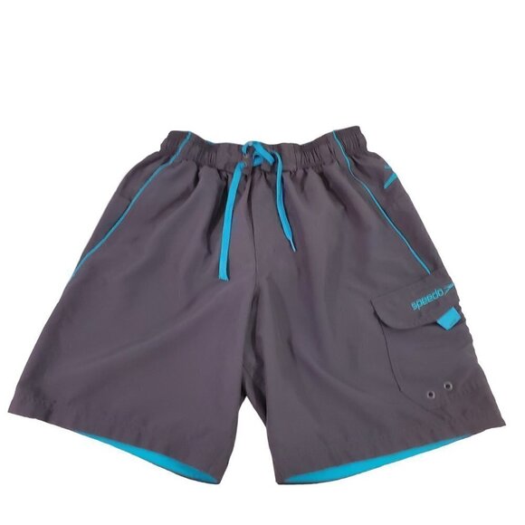 Speedo Men’s Mesh Lined Drawstring Swim Trunks Board Shorts W/ Pockets - Small - Picture 7 of 15